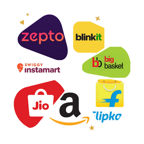 Shop Nutri Intact on Blinkit, Zepto, Swiggy Instamart, and more. Enjoy quick delivery of premium nuts, spices, and healthy essentials, wherever you shop! Nature's Best, Preserved for You. Enjoy Everyday Soulfoods at www.nutriintact.com. We bring you the finest selection of nuts, spices, edible oils, and more, straight from nature.